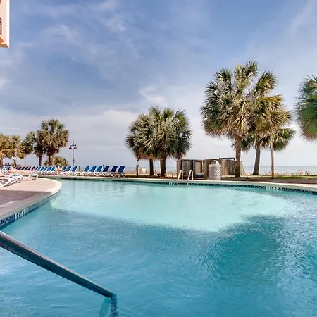 Oceanview Studio Escape With Beach Steps Away! 1828 Myrtle Beach Esterno foto