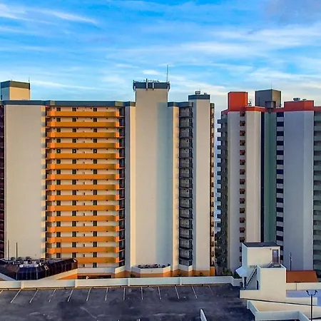 Oceanview Studio Escape With Beach Steps Away! 1828 Myrtle Beach Esterno foto