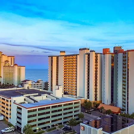 Oceanview Studio Escape With Beach Steps Away! 1828 Myrtle Beach Esterno foto