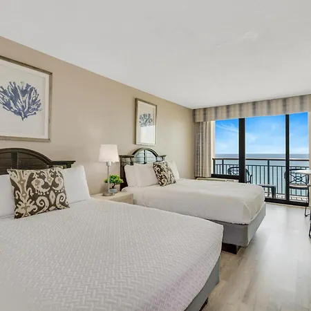 Oceanview Studio Escape With Beach Steps Away! 1828 Myrtle Beach Esterno foto